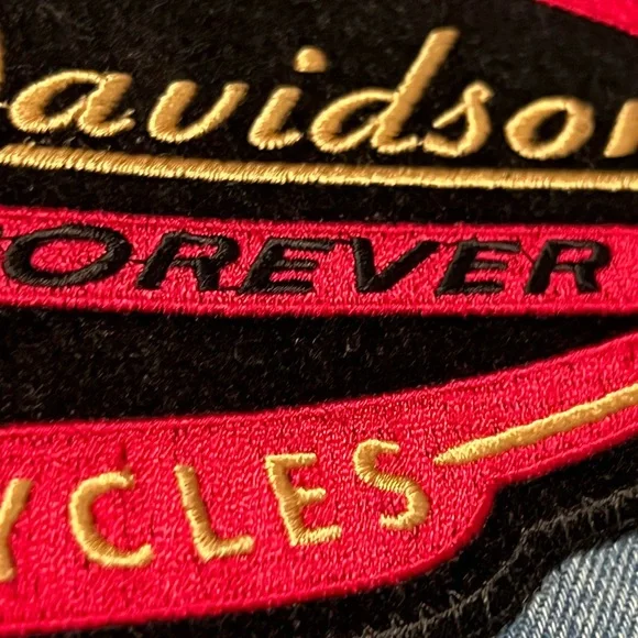 Vintage 90s Harley-Davidson Denim Jacket - Picture 6 of 12
